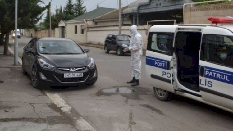    Polis dünən 18 koronavirus xəstəsini ictimai yerlərdə tutub   