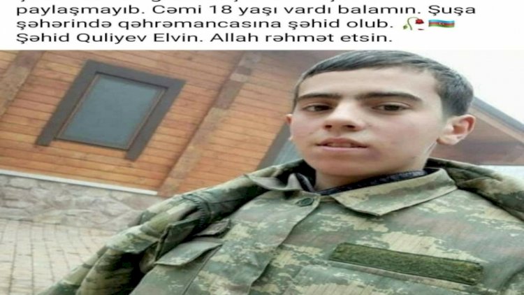    Şəhid olduğu deyilən əsgər sağdır - Foto   