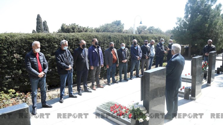    Milli Qəhrəmanın doğum günündə məzarı ziyarət olundu -   FOTOLAR