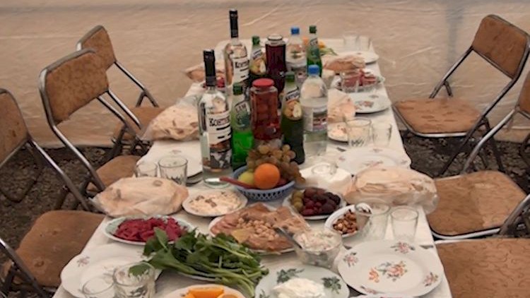    Goranboyda toy mərasiminin qarşısı alındı - Foto   