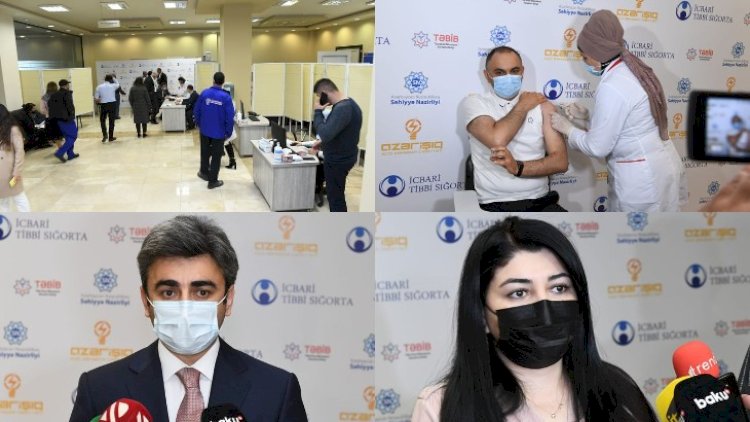    “Azərişıq“ əməkdaşlarının vaksinasiyasına başlanıldı   