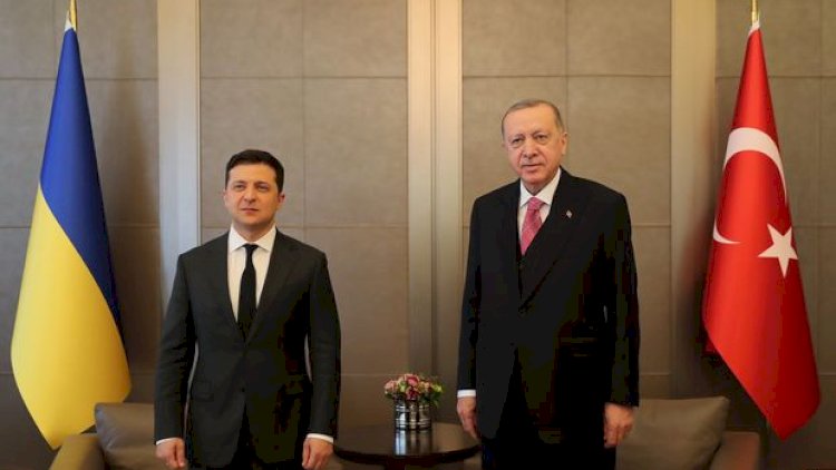    Ərdoğanla Zelenskinin görüşü başladı   