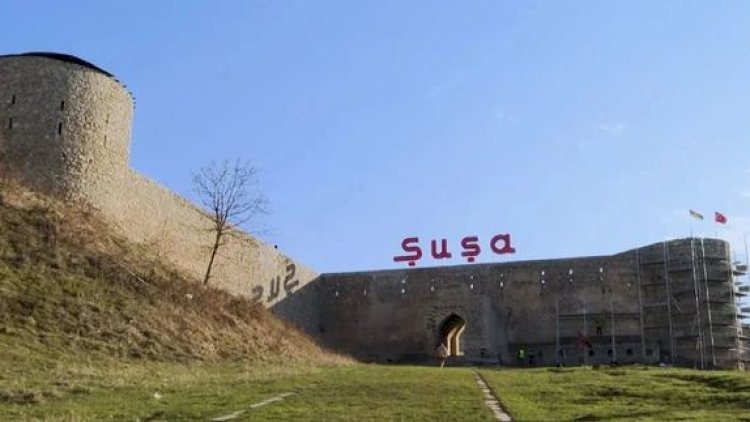    Şuşada bərpa işləri davam edir   - FOTOREPORTAJ