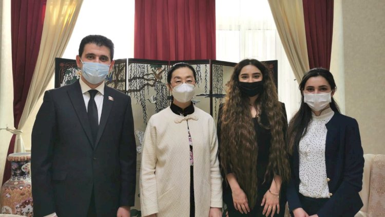    Deputat Naqif Həmzəyev Çin səfiri ilə görüşdü   