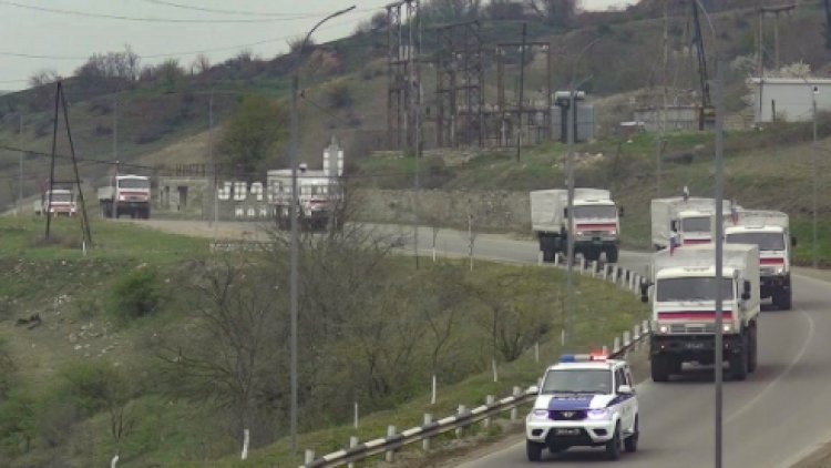   Sülhməramlılar Kəlbəcərə yardım apardı   