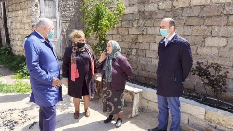    Qəbula yazıldı, icra başçısı özü onun evinə getdi   - Fotolar