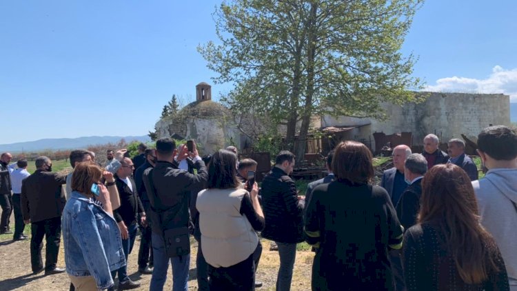    Bir qrup jurnalist Ağdama səfər edib   