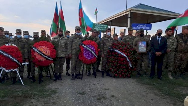    Şəhidimiz Ağstafada dəfn edildi - Fotolar   
