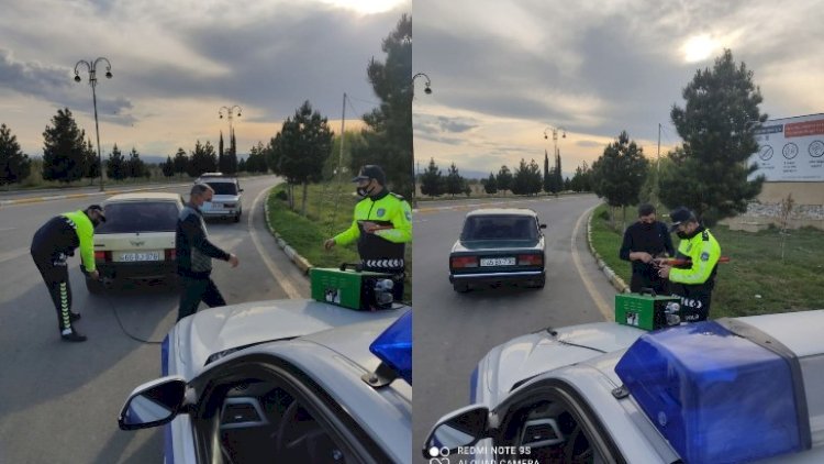    Yol polisi reyd keçirdi   