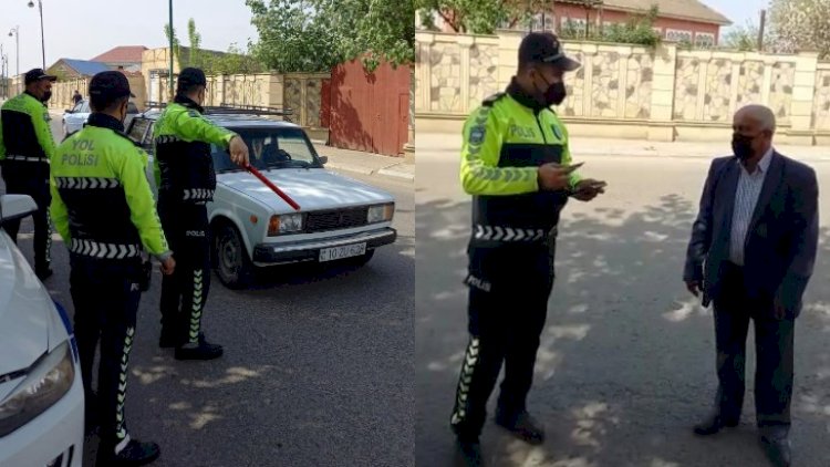    Yol polisi reyd keçirdi:   25 sürücü cərimələndi