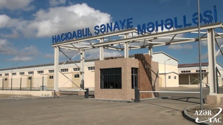    Prezident Hacıqabul Sənaye Məhəlləsinin açılışında iştirak etdi   