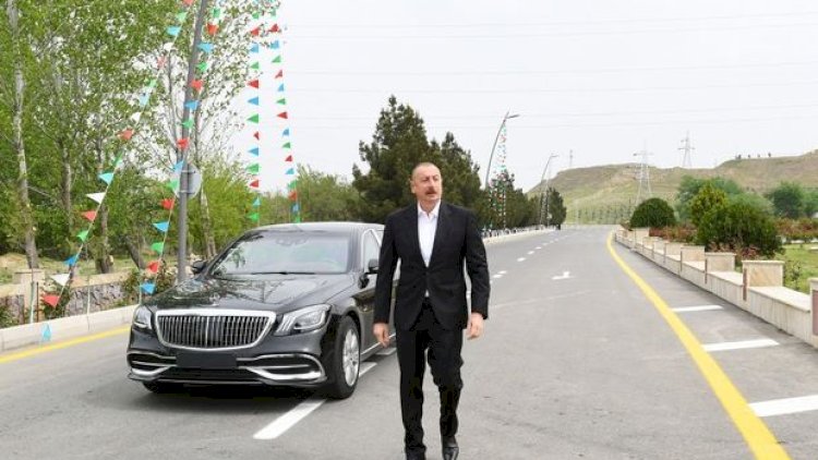    Hacıqabul-Muğan avtomobil yolu istifadəyə verildi - Fotolar   