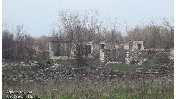    Ağdamın Baş Qərvənd kəndinin   VİDEOGÖRÜNTÜSÜ