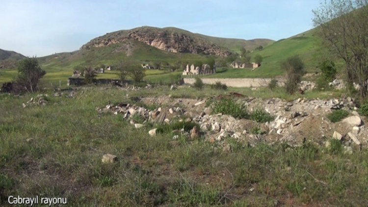    Ermənilərin viran qoyduğu daha bir kəndimizin   VİDEOGÖRÜNTÜSÜ
