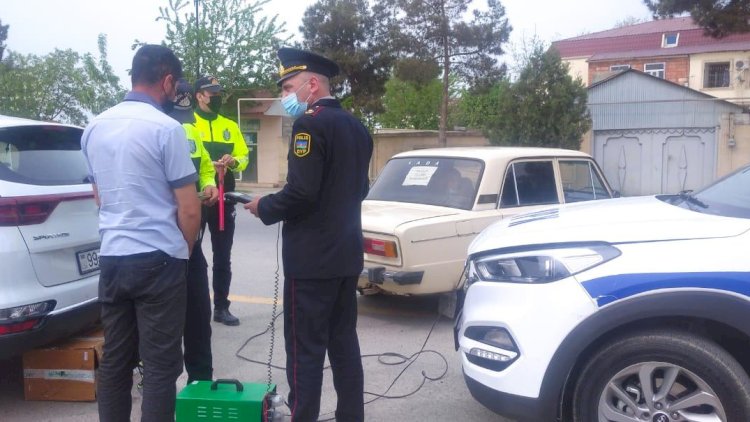    Yol polisi reyd keçirdi -   31 sürücü cərimələndi