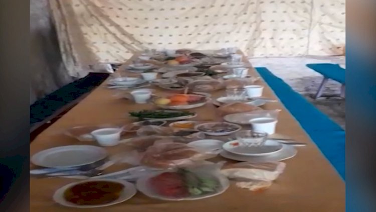    Polis iftar mərasimini yarımçıq dayandırdı    - Fotolar