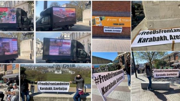    Azərbaycanlılar Avropada Ermənistana qarşı kütləvi aksiyalar keçirildi - Fotolar   