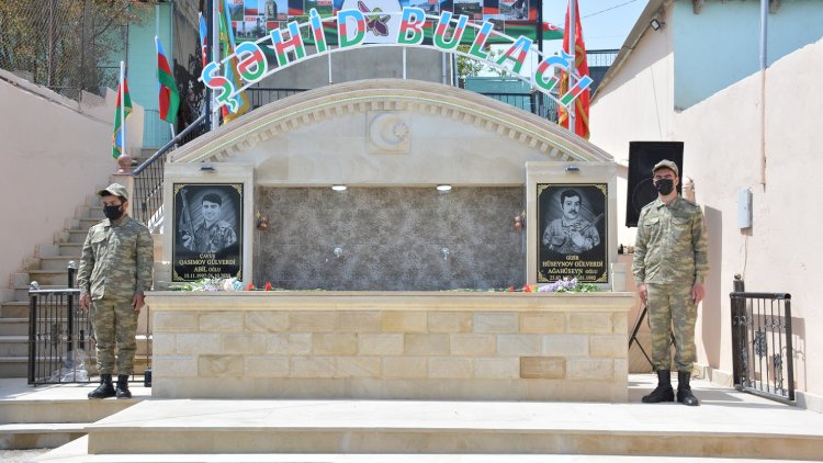    Şəhid baba və nəvənin xatirəsinə bulaq istifadəyə verildi -   Fotolar