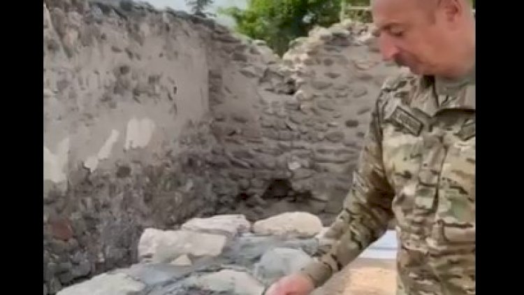    İlham Əliyev Zəngilanın Ağalı kəndində təməlqoyma mərasimində iştirak edib - Video   
