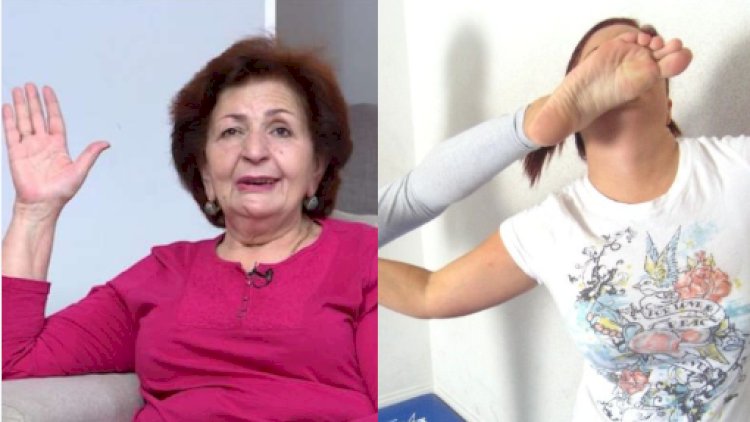    Tanınmış aktrisa canlı efirdə qadını döymək istədi   
