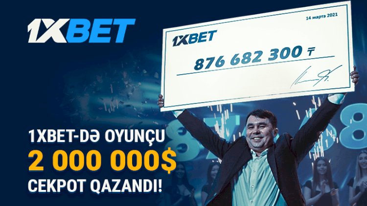    1xBet oyunçusu 44 hadisədən ibarət ekspressdə 2 milyon dollardan çox qazandı   