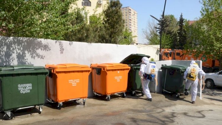    Yasamalda konteyner meydançaları yaradıldı   