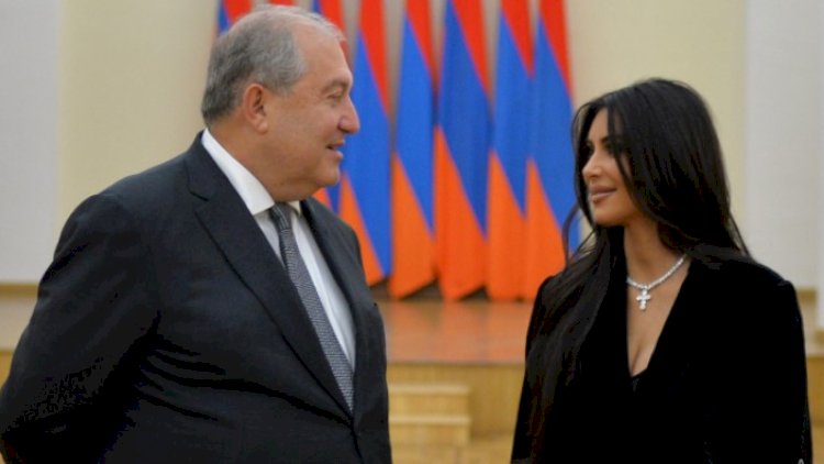   Kim Kardaşyan Sərkisyana məktub yazdı   