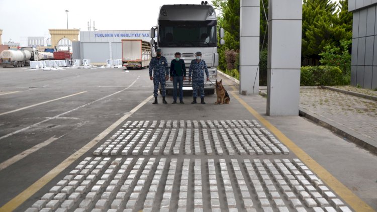    Yük avtomobilində 244 kiloqramdan çox heroin aşkar edildi -   Video