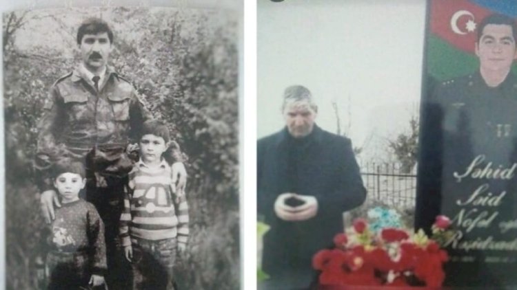    Keçmiş icra başçısı oğlunun şəhid olduğu yüksəkliyə bayraq sancdı   