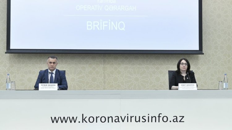    Operativ Qərargah brifinq keçirir -   CANLI YAYIM
