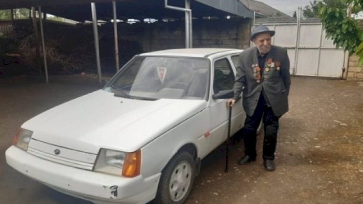    95 yaşlı müharibə veteranı: “Avtomobilimi rahat şəkildə idarə edirəm“   - Video