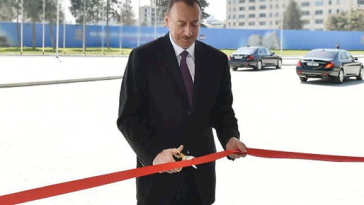    Prezident Naxçıvanda hərbi aerodromun açılışını etdi   