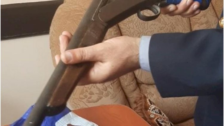    Hacıqabul sakininindən narkotik maddə və tüfəng götürüldü   