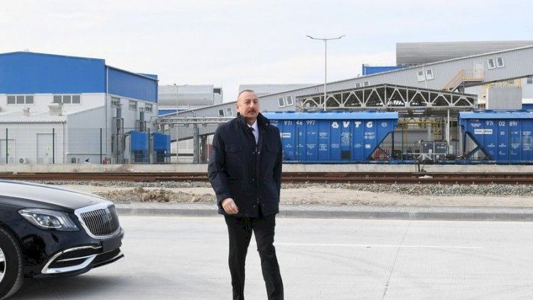    Prezident Su Elektrik Stansiyasının tikintisi ilə tanış oldu   