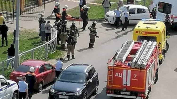    Kazanda məktəbdə atışma zamanı ölənlərin sayı 13-ə çatdı - Yenilənib   