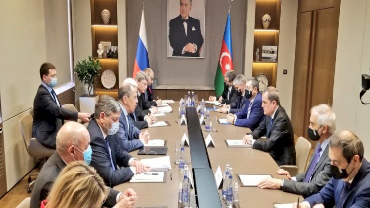   Ceyhun Bayramov və Lavrov arasında geniş tərkibli görüş keçirildi   