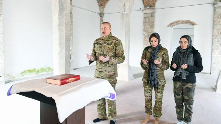    Şuşada yeni məscidin təməli qoyuldu   