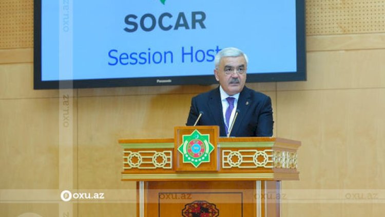    SOCAR prezidenti beynəlxalq forumda çıxış etdi -   Fotolar
