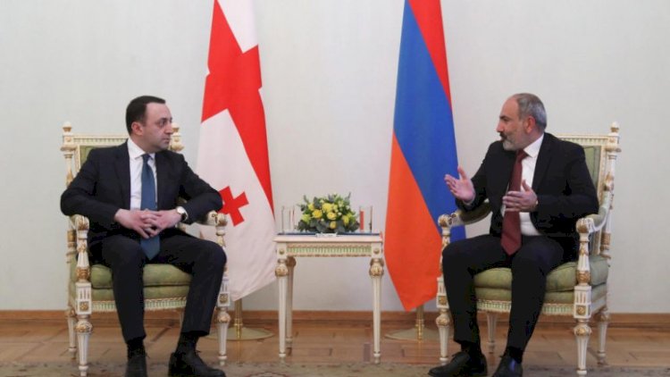    Qaribaşvili Ermənistanda Paşinyanla görüşdü   