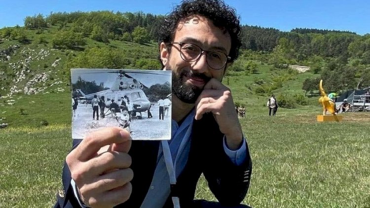    Cıdır düzündə 29 il əvvəlki şəkli ilə foto çəkdirdi   