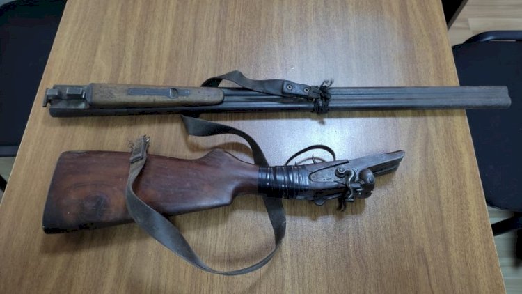    Saatlı sakini silahını polisə təhvil verdi   