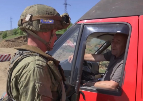 Sülhməramlılardan Laçın dəhlizi  AÇIQLAMASI + FOTOLAR