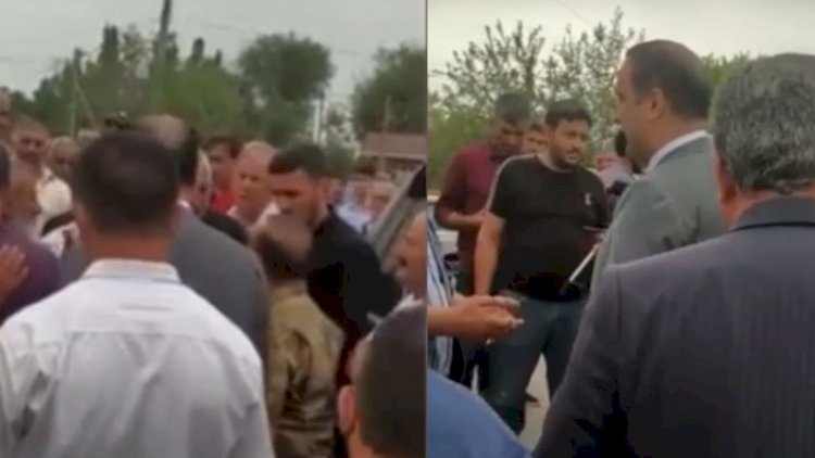    Azərbaycanda rayon sakinləri deputatı qovdu - Video   