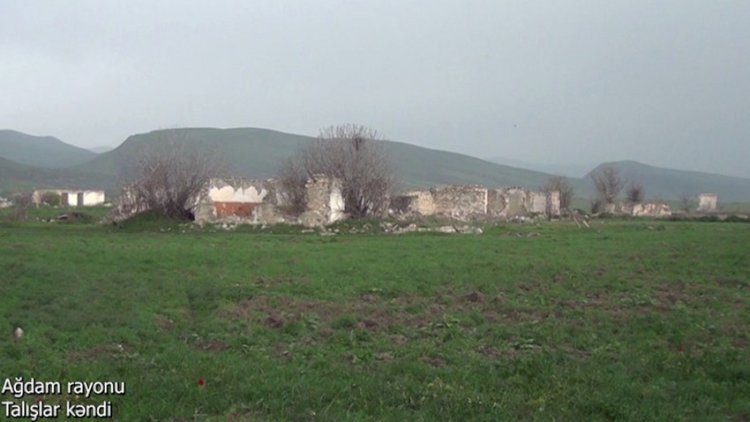    Ağdamın Talışlar kəndindən videogörüntülər   