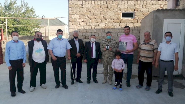   Suraxanıda Vətən Müharibəsi qaziləri ziyarət olundu   - Fotolar