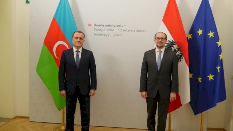    Ceyhun Bayramov Avstriyanın federal naziri ilə görüşdü - Foto   