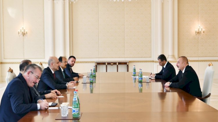    Prezident türkiyəli naziri qəbul etdi   