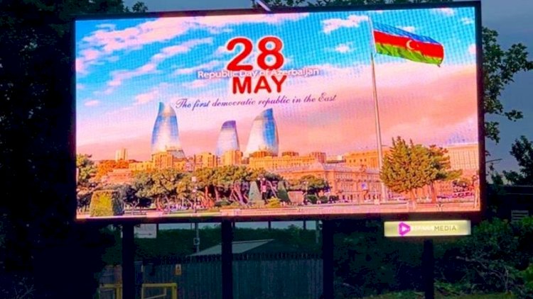    Londonda Azərbaycan haqqında lövhələr quraşdırıldı - Foto   