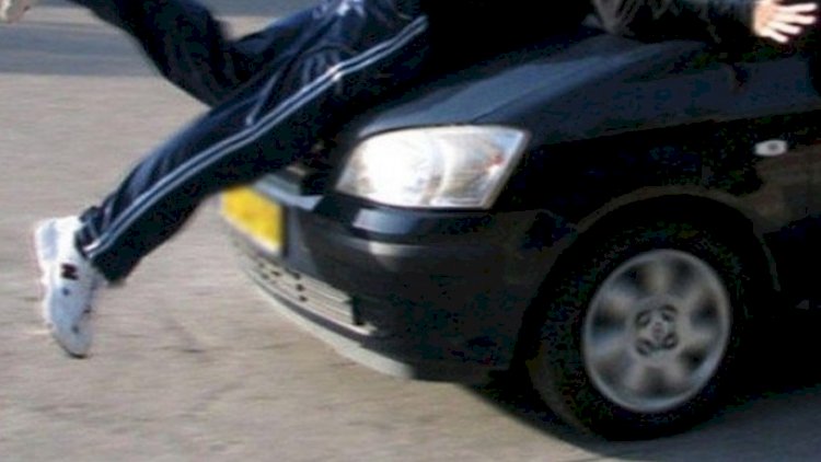    Abşeronda avtomobilin vurduğu piyadanın boynu sındı   