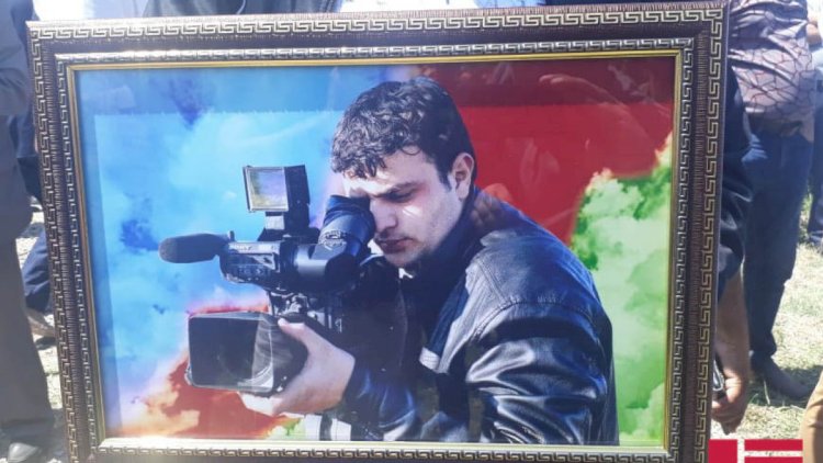    Şəhid jurnalist Sirac Abışov dəfn edildi - Fotolar   